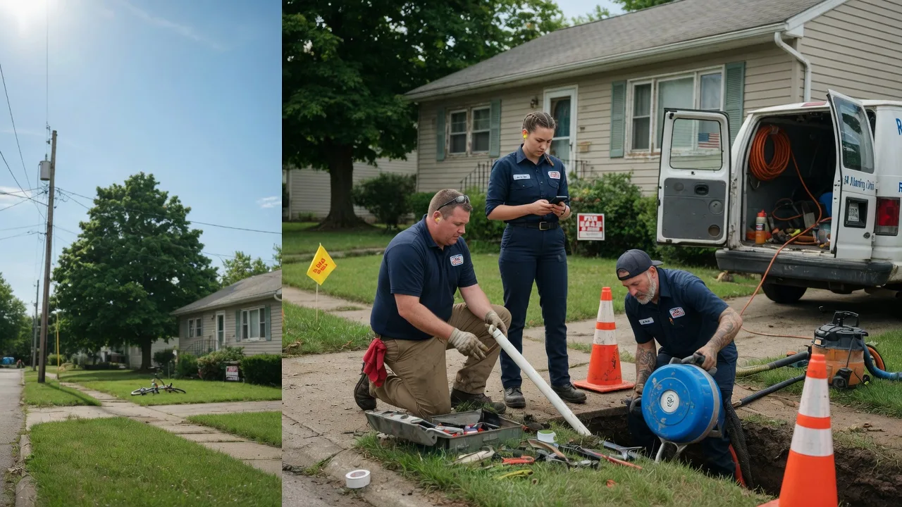 Sewer Line Repair in Antwerp, OH near me